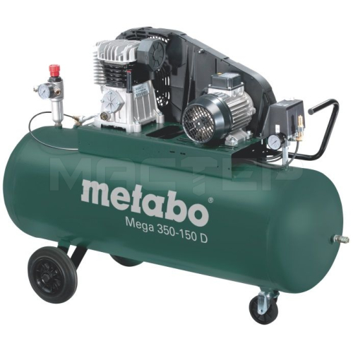 Поршневой воздушный компрессор Metabo MEGA 350-150 D, фото 1, цена